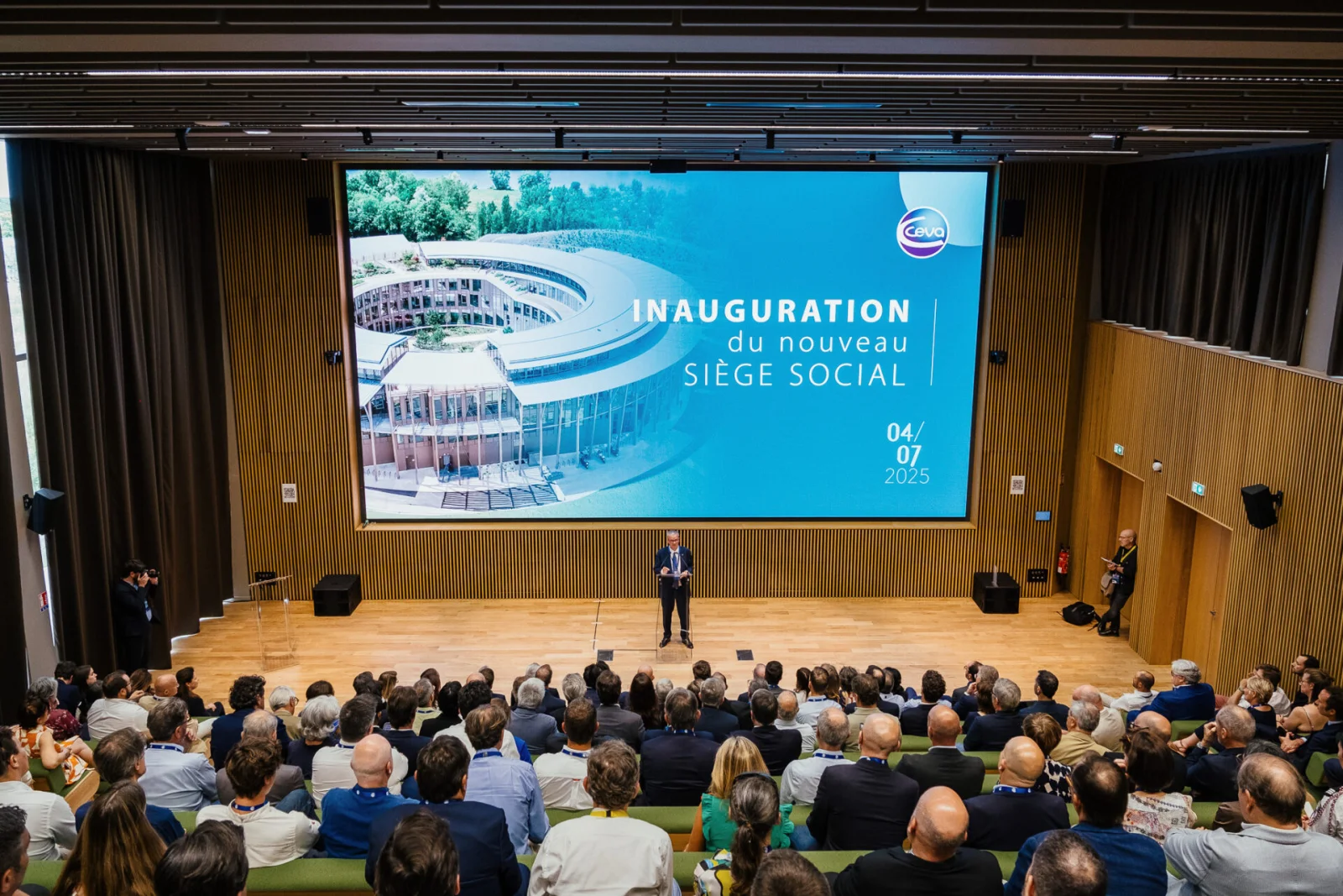 Auditorium inauguration