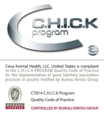 Ceva's CHICK program receives quality ecognition from bureau veritas