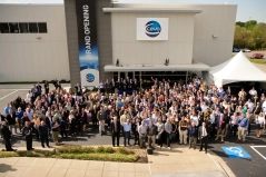 2011 - BUMP ribbon cutting at new poultry vaccine production facility at its Biomune Campus in Lenexa, Kansas